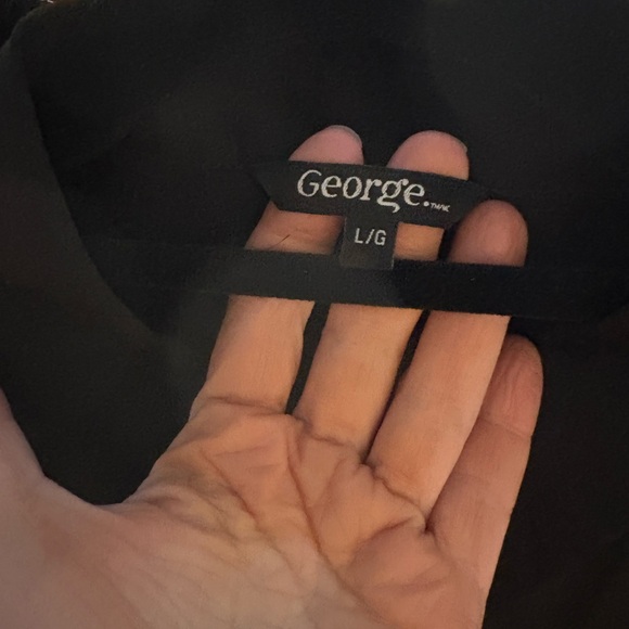 Women’s Silky set. Shirt:George-large. Pants: Zara-large. Worn a couple times. - Picture 3 of 8